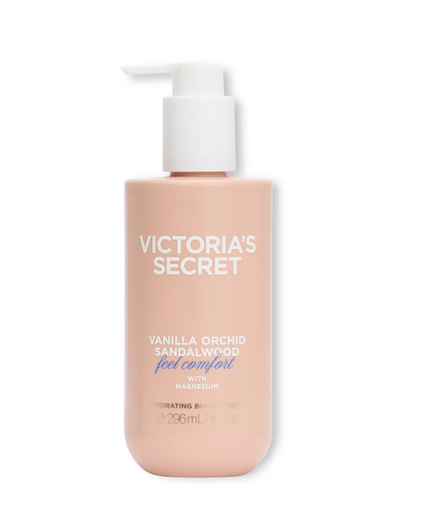 Crema corporal hidratante Victoria secret  de sándalo, vainilla y orquídea
